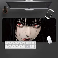 Tapis de Souris Carré Multi-Tailles en Caoutchouc Naturel Antidérapant, Étanche et Écologique, Style Animation Personnalisé, pour Gaming et Bureau, en Stock