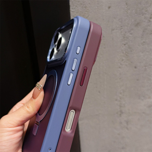 เคสโทรศัพท์แบบแม่เหล็ก Luxury Skin Touch 360 สำหรับ iPhone 18 17 16 15 14 Pro Max ป้องกันแรงกระแทก ทนทาน - Product Image 5