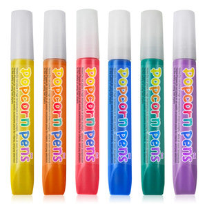 Stylo Magique Gonflable Personnalisé 3D DIY Stylo de Peinture Couleur Néon DIY Stylo à Dessin Bulle Popcorn pour Enfants DIY - Product Image 3