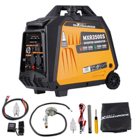 MaXpeedingrods 3.5 3.2 KW Essence GPL Onduleur Générateur Silencieux Double Carburant Parallèle pour Jardin Cour Extérieur