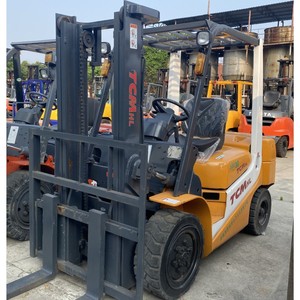 Vigoshop <b>Used</b> TCM FD30 Diesel Forklift 3 Ton Two/Three Stage Mast Good Condition for Sale - Product Image 3