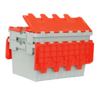 Conteneurs de Stockage Industriels Grande Capacité Empilables en Plastique "Hot Selling", Bac de Manutention Robuste pour Logistique et Déménagement