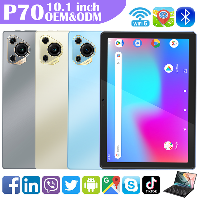 OEM 10.1 Inch Tablet PC 6G WIFI Android 16 for New Allwinner A537 Processor 64GB Memory ROHS Certified for Business
