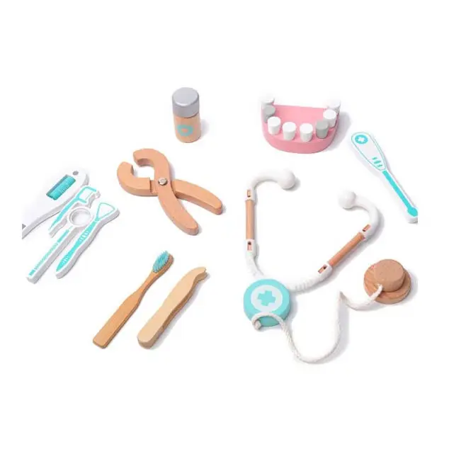 Toddler Educational Toys Preschool Educational Toy Dentist Toolbox Medical Kit Educational Toys For Kids