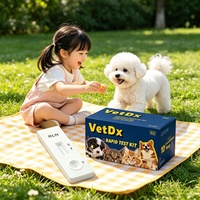 Kit de test rapide de l'hépatite canine infectieuse (ICH) pour usage vétérinaire, dépistage des chiens