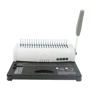ZEQUAN 21 Furos <span class=keywords><strong>Manual</strong></span> Notebook Bander 450 Folhas Espiral Pente Encadernação Máquina - Product Image 1