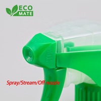 Pulvérisateur à gâchette en plastique 28/410 28/400 sans tête de gâchette à ressort en métal avec buse en mousse pour le nettoyage des voitures.
