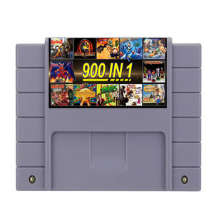 การ์ดเกม NTSC PAL <span class=keywords><strong>Retro</strong></span> 900 in 1 สำหรับ SNES หลายเกม - Product Image 6