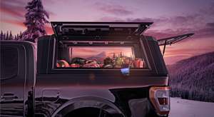 Có thể thu vào & điện 4x4 Pickup xe tải giường tán Topper thép nhôm hardtop cho GMC Colorado 6ft cắm trại Bìa - Product Image 2