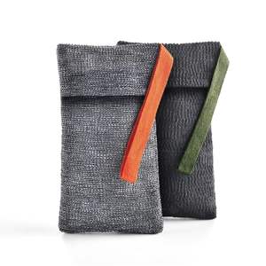 Sac de rangement pour savon en sisal avec cordon de serrage, pochette exfoliante pour savon en barre, boîte à savon avec perle en bois pour mousser et sécher le savon - Product Image 1