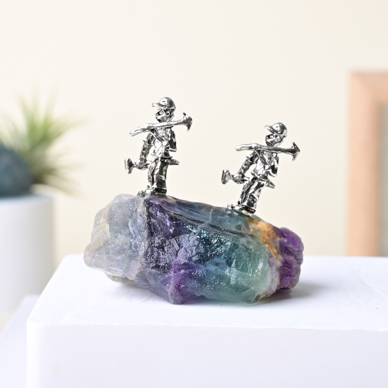 Fluorite arc-en-ciel