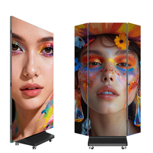 Pantalla LED Plegable Triple P2.5 GOB, Tipo Totem, Plug&Play, Portátil, para Carteles, con Unión sin Costuras, para Publicidad Comercial - Product Image 1