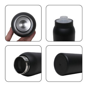 Stainless Steel Insulated Water Bottle 304 Double Wall Vacuum Flask 12-24 Hours Thermal Travel Portable Handle Milk Tea Cup - Product Image 1