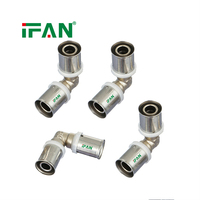 IFAN Raccords en laiton pressés multicouche forgés pour tuyauterie PEX et systèmes de chauffage