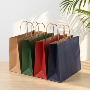 Bolsa de Papel Personalizada con MOQ Bajo, Bolsa de Papel Ecológica para Vestidos, Asa Resistente, Mini Empaque, Directo de Fábrica, OEM, ODM - Product Image 1