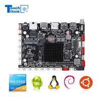 Carte mère industrielle RK3568 anti-interférence à interface riche pour équipement médical et terminal de vente au détail intelligent