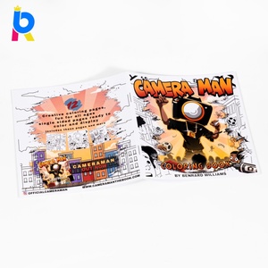 <span class=keywords><strong>Livre</strong></span> de coloriage <span class=keywords><strong>magique</strong></span> à <span class=keywords><strong>l</strong></span>'eau portable DIY personnalisé avec pinceau pour enfants - Product Image 2