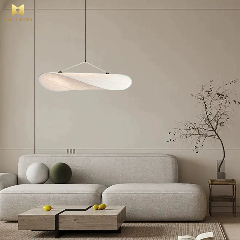 Wabi Sabi Style Silk Living Room Chandelier - 2024 Designer