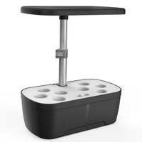 Systèmes de culture hydroponiques d'intérieur électroniques petite jardinière pour la maison Pots de légumes serre Kit de jardin lumière LED