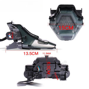 Feux arrière de <span class=keywords><strong>moto</strong></span> compatibles avec Yamaha Y15R25 R3 MT03 MT07, feux de freinage LED modifiés - Product Image 3