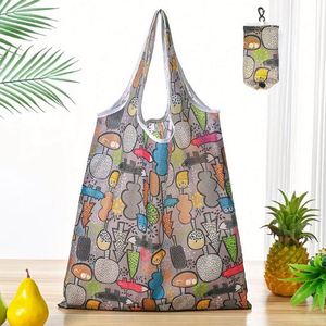 Bolsa de Almacenamiento de Lino Ecológica al por Mayor, Bolsa de Mano Reutilizable con Logotipo Personalizado, Bolsa de Compras de Poliéster con Diseño Personalizado - Product Image 2