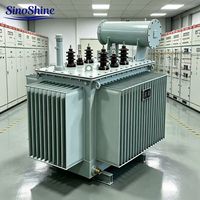 Transformateur de puissance immergé dans l'huile 315 630 1000 KVA 10KV 40V pour la distribution d'énergie des fermes solaires, entièrement scellé, ANSI 50Hz 60Hz - Prix