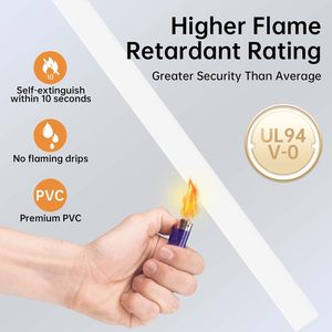 60*60mm/2.36"W*2.36"H 3.0mm Thickness Square <strong>Cable</strong> Trunking <strong>Cable</strong> Cord <strong>Hider</strong> UL94 V-0 PVC Cuttable Paintable - Product Image 5