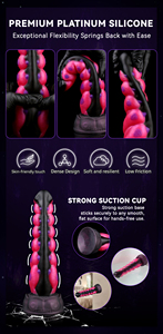 YOCY Dildo de cuentas anales de fantasía de 11.34'' con ventosa, gran plug anal, masajeador de clítoris y próstata, masturbador de punto G, juguetes sexuales para adultos OEM - Product Image 6