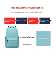 Sac d'école pour enfants en tissu Oxford grande capacité, multifonctionnel, à porter à l'épaule et en sac à dos portable pour enfants