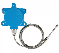 Thermomètre numérique à écran LCD en acier inoxydable, résolution 0,1°C, étanche IP56, sonde haute température