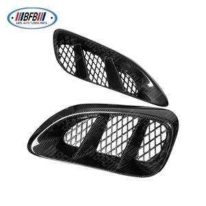 Para <span class=keywords><strong>Porsche</strong></span> Boxster 718 2016-2018 rejillas de ventilación laterales de fibra de carbono piezas de carrocería específicas para modelo de coche - Product Image 4