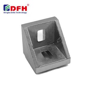 Không chuẩn 30*30 rãnh ngu si đần độn nhôm đánh bóng tam giác bên phải 4040 Góc chân đế - Product Image 1