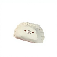Jouet anti-stress en silicone alimentaire LC Cute Bear Dumpling à récupération lente, souple, pour soulager le stress, unisexe, pour les 14 ans et plus