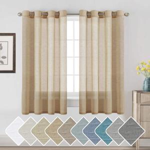 Textile de maison, <span class=keywords><strong>tissu</strong></span> de <span class=keywords><strong>lin</strong></span> bon marché pour rideaux, vente <span class=keywords><strong>en</strong></span> gros - Product Image 3