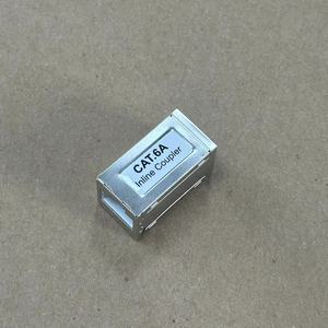Échantillon gratuit femelle à femelle Cat.<span class=keywords><strong>6A</strong></span> <span class=keywords><strong>RJ45</strong></span> 8P8C <span class=keywords><strong>catégorie</strong></span> <span class=keywords><strong>6A</strong></span> STP FTP coupleur modulaire en ligne blindé à 180 degrés - Product Image 3