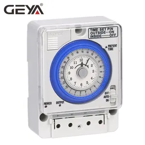 GEYA Harga Pabrik TB388 24 Jam Analogue Time Switch Elektronik Analog Timer Switch dengan Sertifikat CE