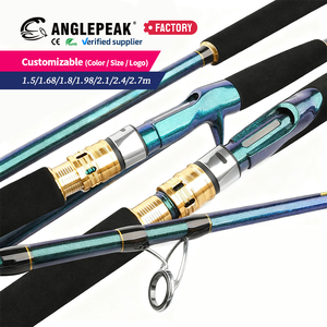 Canna da Pesca in Fibra di Carbonio per Acqua Salata, 1.5m-2.7m, con Punta Luminosa e Manico in EVA, per Spinning e Casting, Ideale per Pesca di Snapper, Grouper e Sgombri - Product Image 4