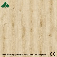 Revêtement de sol JINGDA MFB 8 mm, super imperméable, classe B1, résistant au feu, noyau rigide, garantie 5 ans, écologique et installation facile par clic