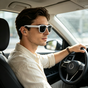 <span class=keywords><strong>Gafas</strong></span> de Audio Inteligentes A02 con Diseño Abierto, BT5.3, Carga Magnética, Llamadas Manos Libres, Lentes Reemplazables, <span class=keywords><strong>Gafas</strong></span> de Sol, Resistentes al Agua IP68 - Product Image 1