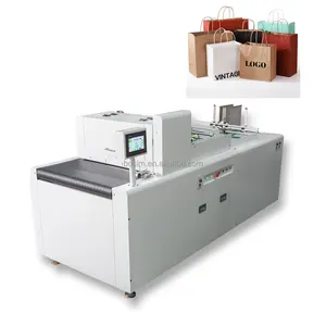 Multicolor Industrial Digital Inkjet Single One Pass Printer Pizz Box Paper cups Handbag Corrugated Printing Machine