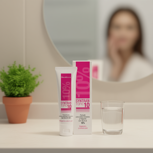 Crème Thader Pharma Syntran Topic 10% Acide Tranexamique pour Peaux Sensibles et Réactives SCA 10% Emballage en Tube Revitalisant Cutané - Product Image 3