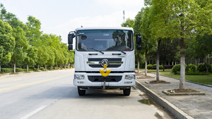 Camion arroseur multifonctionnel Dongfeng 4x2 diesel Euro 6 avec moteur haute pression anti-collision et pompe de réduction de poussière - Product Image 6
