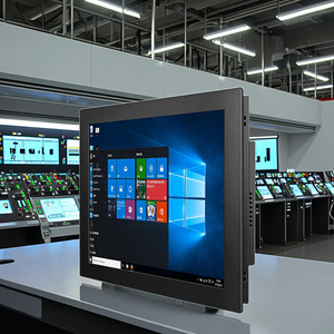 Meetneng להתאמה אישית 12 אינץ 'לוח תעשייתי PC vga אנדרואיד מסך מגע קיר 1920x1080 מחשב תעשייתי - Product Image 1