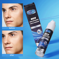 Suero Antiedad para Hombre Sin Aceite Personalizado, Resveratrol y Retinol, Protección Antioxidante, No Grasoso, Fortalece la Barrera Cutánea