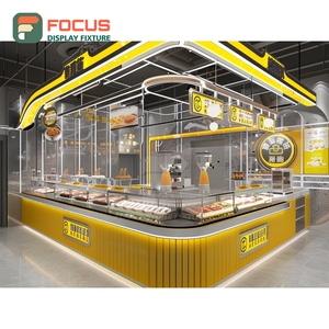 Estante de exhibición de café premium, estantería alta para granos, estante de exhibición de productos de roble natural - Product Image 4