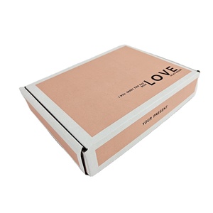 SunHappy Custom Printed Corrugated Cardboard Packaging Mailer Box For Shipping Goods