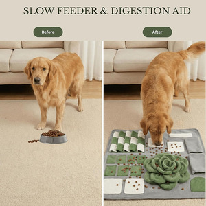 Alfombra Olfativa para Perros, Alfombra Interactiva para Alimentación Lenta, Estimulación Mental, Alivio del Aburrimiento para Perros - Product Image 3