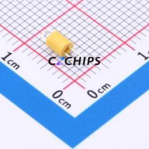 RH-5004 Test Point / Test Loop Connector Pin Type (Through Board) Yellow 2.5mm - Product Image 1