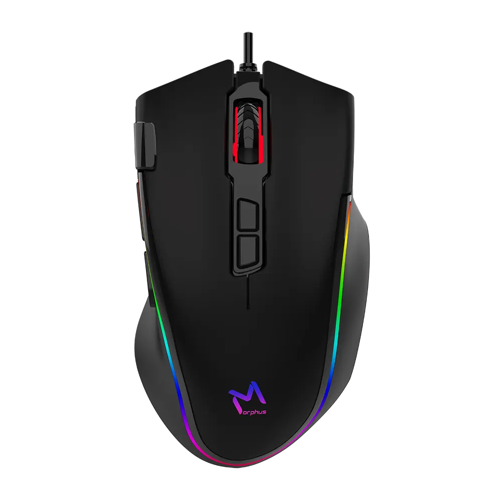 GX72 RGB Mouse Gaming 8 Marco Keys Portable Plug and Play USB Port with High-Performance Switches
