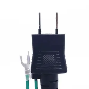 HENG-WELL Japan AC Power Plug PVC 1.8M Black Japanese Standard Pse Power Cord JET Power Extension
